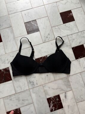 Pepper Simply Smooth Black T-shirt Bra, 32B